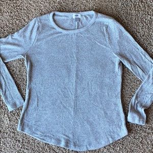 Old Navy Plush Ribbed long sleeves shirt